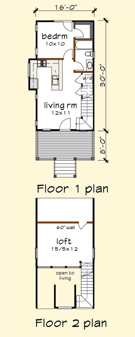 Floor Plans With Loft, House Plans With Loft, Loft House Plans, Tiny House Plans With Loft, Cabin Architecture, Loft Layout, Loft Floor Plans, Eco Cabin, House Plan With Loft