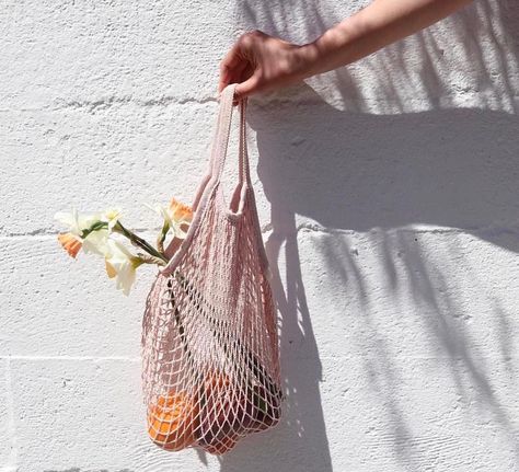 Net Bag Aesthetic, Market Bag Aesthetic, Good Morning Sun, Custom Drawstring Bags, Eco Friendly Shopping Bags, Cotton Shopping Bags, Wild Poppies, Farmers Market Bag, Bag Aesthetic