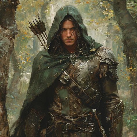 Dnd Ranger, Character Portrait, Fantasy Fiction, Novel Writing, Medieval Fantasy, Dnd Characters, Character Portraits, Scenic Views, Character Concept