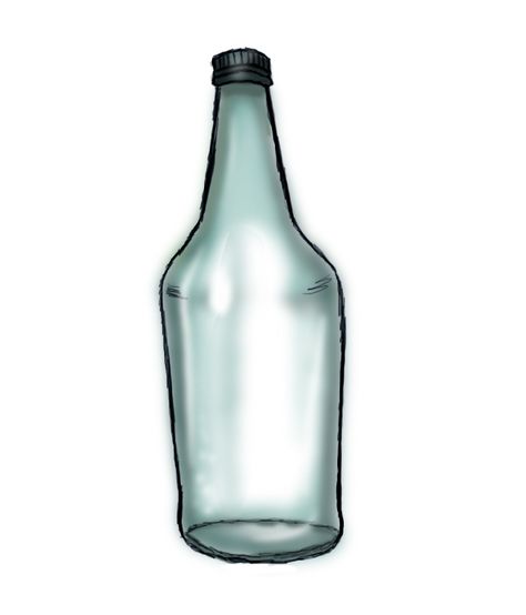 How to draw a bottle Sprite Bottle, Transparent Bottle, Useful Projects, Bell Work, Simple Line Drawings, Line Drawings, Elementary Art, Drawing For Kids, Step By Step Instructions