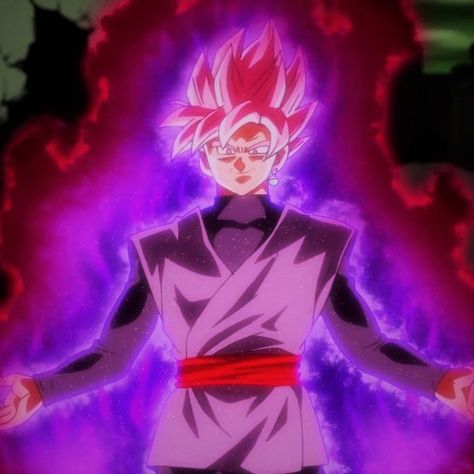 Black Goku, Goku Black, Purple, Anime, Black