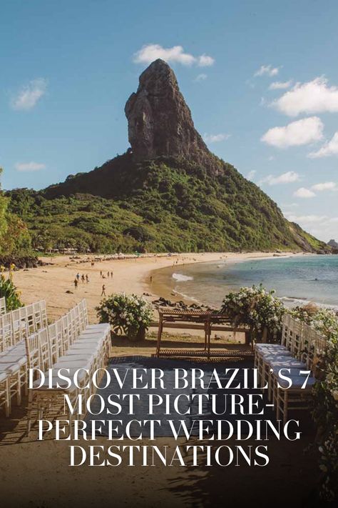 DISCOVER BRAZIL’S 7 MOST PICTURE-PERFECT WEDDING DESTINATIONS Brazil Wedding Venues, Wedding In Brazil, Brazil Wedding, Brazilian Wedding, Brazil Beaches, Storybook Wedding, Wedding Destinations, Wedding Advice, Mountain Wedding