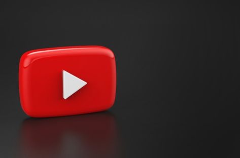 Photo 3d rendering of the youtube logo | Premium Photo #Freepik #photo #render #3d-rendering #3d #metal-button Good Youtube Names, Iphone Wallpaper Bright, Youtube Clips, यूट्यूब लोगो, Down Ceiling Design, Huawei Wallpapers, Youtube Editing, Youtube Banner Backgrounds, Youtube Banner Design