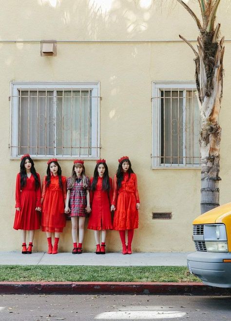 Red Velvet ❤💛💙💚💜 Red Velvet Photoshoot, Velvet Wallpaper, Park Sooyoung, Kim Yerim, Got7 Jackson, Red Velvet Irene, 인물 사진, Non Fiction, Peek A Boo