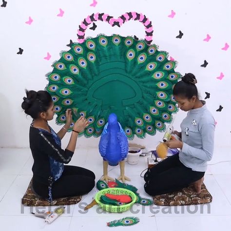 Peacock Making, Cardboard Crafts Diy, Diy Cardboard, Cardboard Crafts, Quick Saves, Art