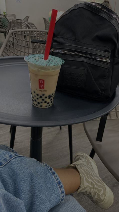 Gong Cha Aesthetic, Boba Aesthetic, Gong Cha, Bubble Tea, Bubbles, Tea, Quick Saves, Instagram