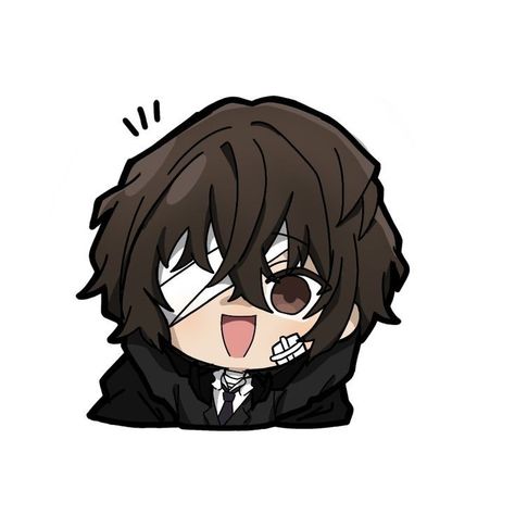 Yumeno Wallpaper, Chibi Bsd, Bsd Stickers, Bsd Chibi, Gin Akutagawa, Sigma Nikolai, Ei Miko, Akutagawa Atsushi, Dog Emoji