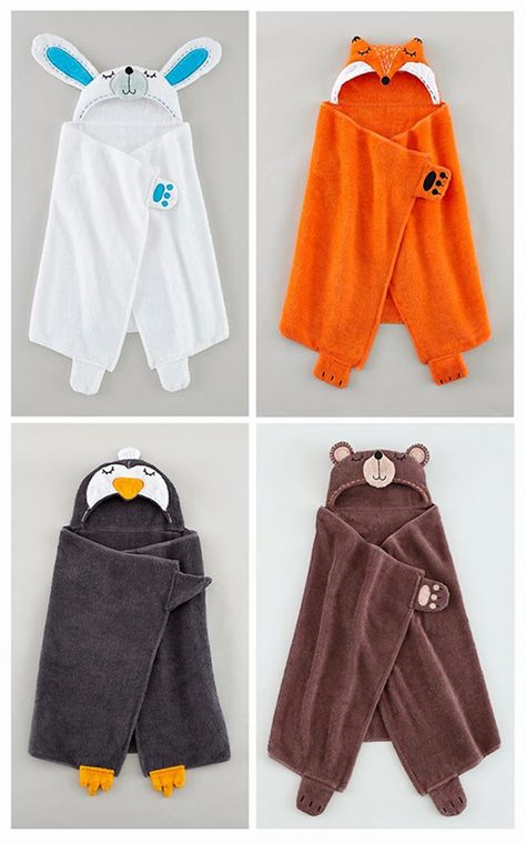 Hooded towel tutorial