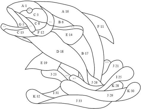 Fish Stained Glass Patterns Free, Collage Quilting, Colorful Animal Paintings, Trout Art, Intarsia Wood Patterns, Stained Glass Mosaic Art, Diy Stained Glass Window, Fish Quilt, Stain Glass Patterns
