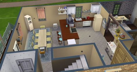 Gallagher House Floor Plans, Shameless House Layout Bloxburg, Shameless Sims 4, Shameless House Layout, Shameless House, Gallagher House, Shameless Dr, Sims Design, Codes Wallpaper