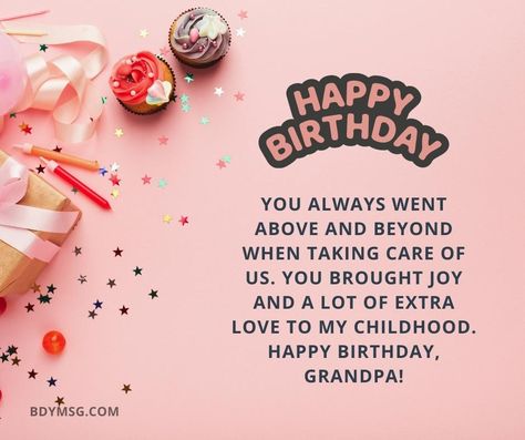 Happy Birthday Grandpa Quotes, Birthday Wishes For Grandfather, Grandfather Quotes, Happy Birthday Grandpa, Grandpa Quotes, Short Birthday Wishes, Birthday Wishes For Kids, Best Happy Birthday, Happy 80th Birthday