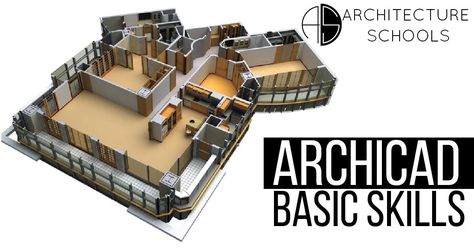 Archicad Projects, Architecture Schools, Map Layout, Study Architecture, Basic Skills, Custom Drawing, Diy Interior, Custom Door, School Architecture