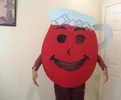 Kool Aid Man Costume, Michael Jackson Halloween Costume, Michael Jackson Halloween, Man Halloween Costume, Light Blue Paint Colors, Brown Packing Paper, Turkey Disguise Project, Kool Aid Man, Turkey Disguise