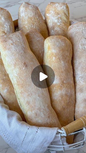 Chibata Bread Recipes, Homemade Ciabatta, Homemade Ciabatta Bread, Ciabatta Bread Recipe, Homemade Bread Dough, Making Sandwiches, Dough Whisk, Hard Bread, Frosty Recipe