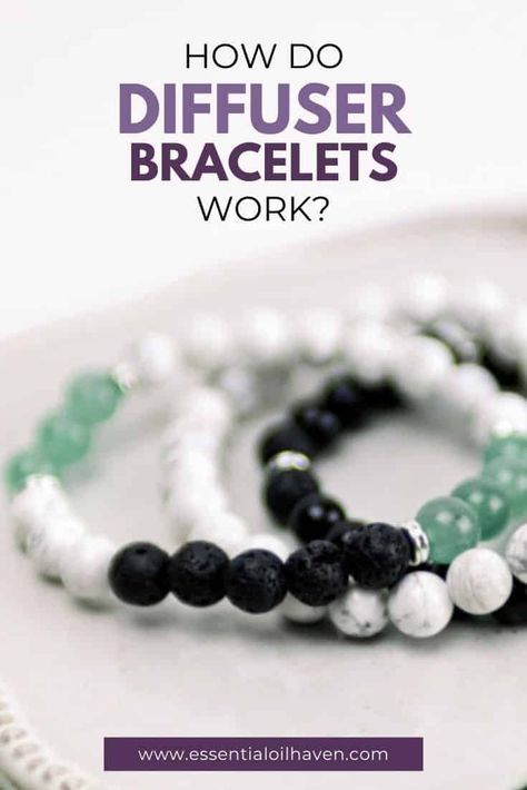 Essential oil bracelets are a fun and trendy fashion accessory for anyone that loves and appreciates essential oils in their life. How do diffuser bracelets work? Where do the oils go? Which oils should you use on your aromatherapy bracelet? Start here to learn the basics about essential oil bracelets. #essentialoils #diffuserbracelet #aromatherapy #essentialoilhaven Adult Jewelry, Essential Oil Bracelet, Essential Oil Jewelry, Aromatherapy Bracelet, Oil Diffuser Bracelet, Aromatherapy Jewelry, Essential Oil Diffuser Bracelet, Healing Plants, Jewerly Making