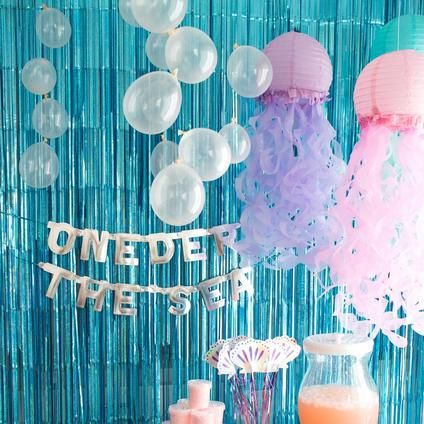 Under Sea Birthday, Under Sea, Room Looks, Got Party, Sea Birthday Party, Party Room, Sea Birthday, Mermaid Birthday Party, Third Birthday