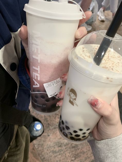 boba aesthetic, bubble tea, date aesthetic, girly hanging out, nails ideas, drink aesthetic, food inspo, pink aesthetic, cute girl aesthetic Boba Tea Nails, Pink Boba Aesthetic, Tea Date Aesthetic, Pop Pop Nayeon, Aesthetic Bubble Tea, Boba Tea Aesthetic, Boba Date, Boba Flavors, Pop Nayeon