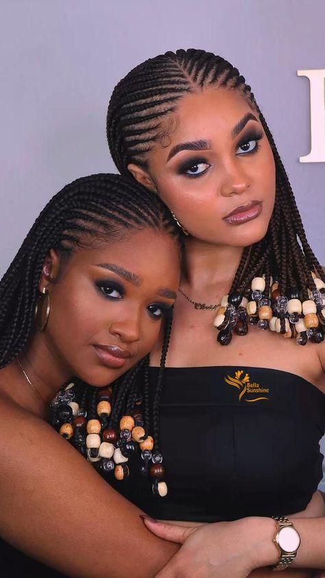 Braids Kids, Cornrows Natural Hair, Cornrows Braids For Black Women, Hairstyles Design, Short Box Braids Hairstyles, African Hair Braiding Styles, Box Braids Hairstyles For Black Women, Braided Cornrow Hairstyles, Protective Hairstyles Braids