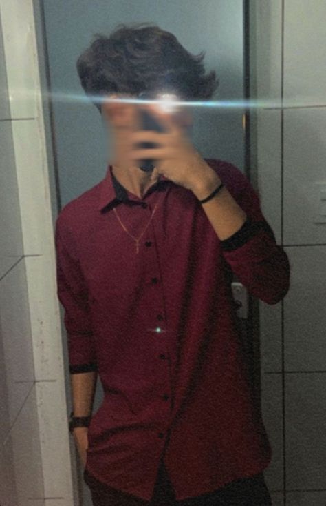 Red shirt, miror selfie, miror snap Boys Mirror Selfie Aesthetic, Boys Mirror Selfie, Mirror Selfie Boy, Red Shirt Boys, Mirror Selfie Boy No Face Aesthetic, Selfie Boy, Indian Boy, College Boys, Face Aesthetic