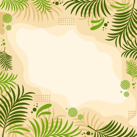 Flat Background of Palm Sunday Palm Sunday Background, Sunday Background, Flat Background, Fresh Image, Palm Sunday, Green Backgrounds, Psd Templates, Vector Photo, Free Images