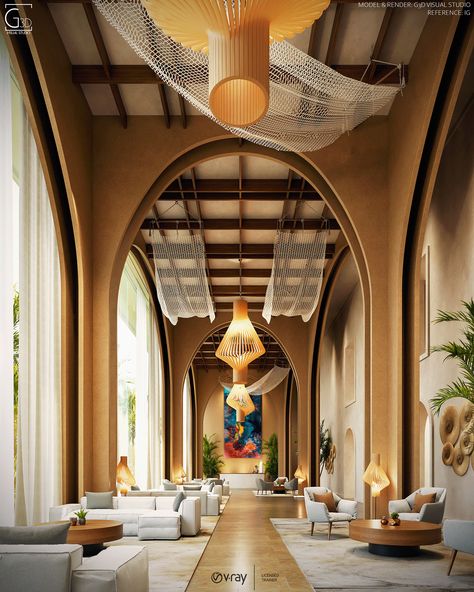 Luxury Hotel Interior Design, Luxury Hotel Entrance, Hotel Reception Design, Hotel Lobby Interior Design, Luxury Hotel Lobby, Luxury Lobby, Resort Lobby, Boutique Hotel Lobby, Tropical Hotel