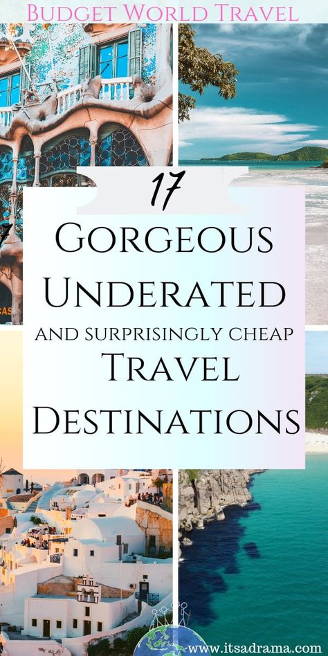 Cheap Travel Destinations, Unique Travel Destinations, World Travel Destinations, Underrated Travel Destinations, Restaurants In Paris, Cheap Places To Travel, Budget Travel Destinations, Unique Travel, Countries To Visit