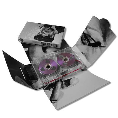 Audio Cassette Packaging: Retro Style Media Box Artwork, Design Tape, Cd Design, Box Tape, Tape Art, Card Boxes, Maltese Cross, Audio Cassette, Box Template