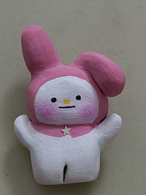 My Melody Clay, Sanrio Clay, Clay Inspo, Chia Pet, Clay Keychain, Diy Crafts For Girls, Clay Stuff, Clay Diy Projects, Christmas Clay