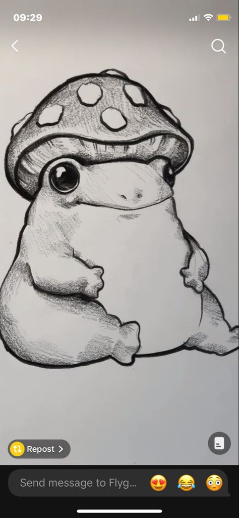 fat frog Frog Sketches Cute, Muscle Frog Drawing, Toad Drawing Cute, Toad Sketch Drawings, Cute Frog Drawing Sketch, Fantasy Animals Drawing Easy, Buff Frog Drawing, Toad Drawing Reference, Toad Ink Drawing