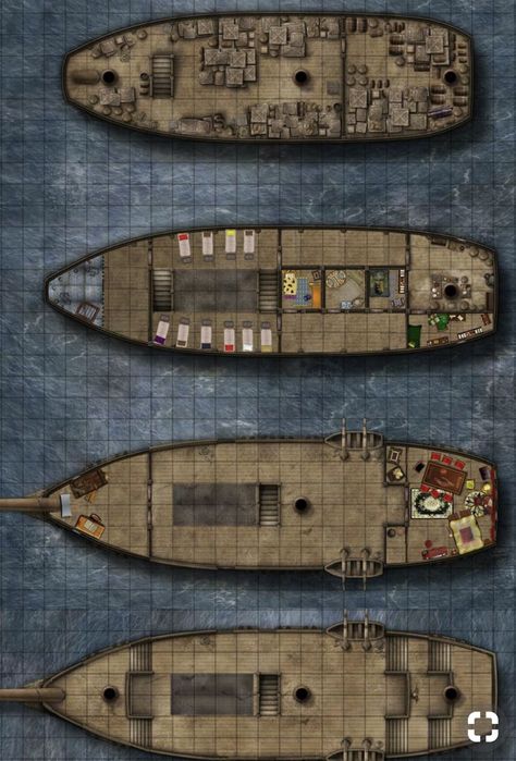 D&d Ship Battlemap, Dnd Pirate Ship Battle Map, Pirate Ship Dnd Map, Dnd Boat Map, Ship Maps Dnd, Dnd Ship Battle Map, Dnd Ship Map, Dnd Ship, Dnd World