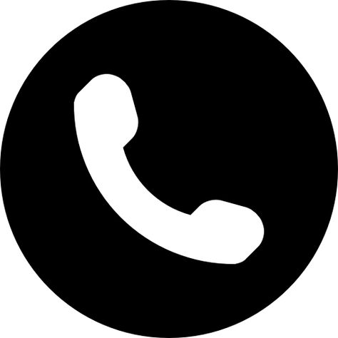 Phone symbol of an auricular inside a circle Free Icon Whatsapp Logo, Find My Phone, Minimalist Phone, Application Iphone, Logo Application, Phone Logo, Cool Tech Gadgets Electronics, Simple Designs To Draw, Electronics Mini Projects