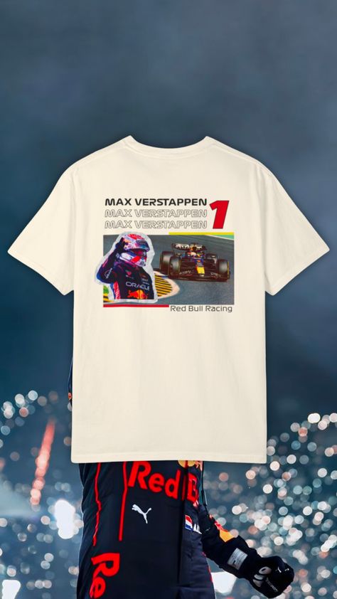 Max Verstappen World Champion, Merch Aesthetic, Racing Shirts, Red Bull Racing, World Champion, Formula One, Unisex Shirt, San Jose, Coloring Books