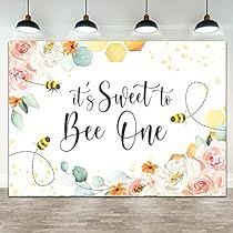 Bee Birthday Backdrop, Sweet To Bee One, Bee Birthday Theme, Bee Themed Birthday Party, 1st Birthday Backdrop, Valentine Backdrop, Backdrop For Birthday, Booth Decor, Cake Smash Backdrop