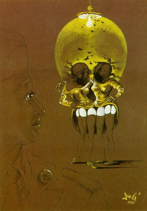 I’m currently working on an article that revolves around theories of corporeality and the body, so I’ve been reading a range of feminist interpretations of the subject: Elizabeth Grosz&… Disease Poster, Skull Illusion, Salvador Dali Paintings, Salvador Dali Art, Dali Paintings, Dali Art, Warrior Quotes, Salvador Dali, Optical Illusion