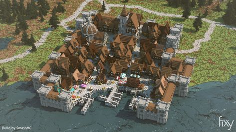 Villages Minecraft, Village Interior, Minecraft Medieval Village, Village Minecraft, Village Street, Minecraft Medieval, Medieval Village, Pin Search, Minecraft Inspo