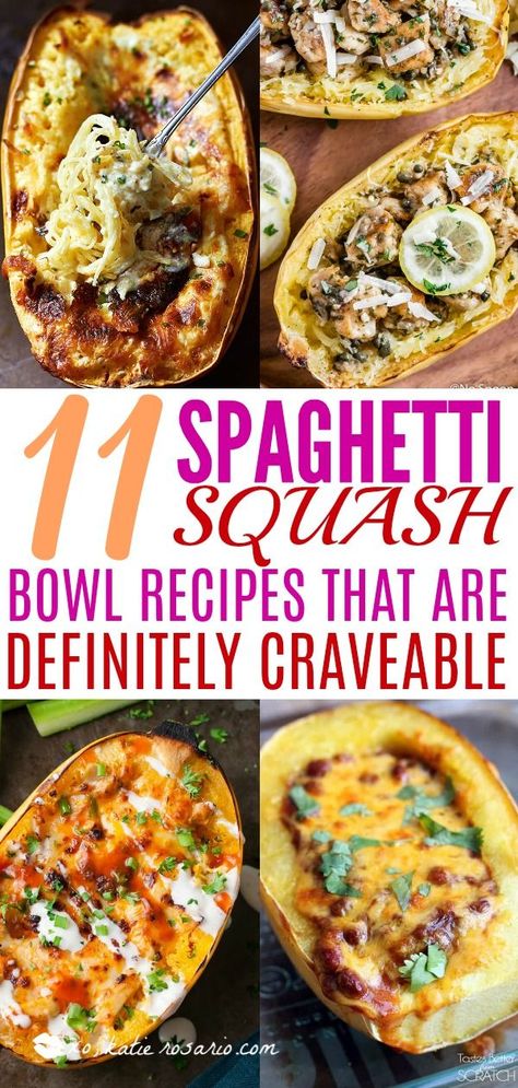 Easy Spaghetti Squash, Spaghetti Squash Recipes Healthy, Spaghetti Squash Recipes Easy, Best Spaghetti, Creative Recipes, Spaghetti Squash Recipes, Bowl Recipes, Paleo Dinner, Minced Meat