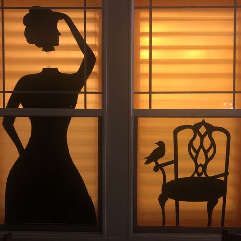 #halloween #silhouette #halloweensilhouette #spooky #halloweencrafts #halloweendecor #halloweenporch Diy Halloween Window Silhouettes, Diy Halloween Window, Halloween Window Display, Halloween Window Silhouettes, Halloween Silhouette, Halloween Window Decorations, Halloween Wood Crafts, Jack The Ripper, Halloween Templates