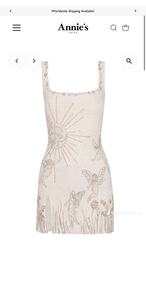 Clio Peppiatt, Midnight Dress, Ibiza Dress, White Dresses For Women, Dresses Elegant, Embellished Dress, Dream Dress, Look Fashion, Pretty Dresses