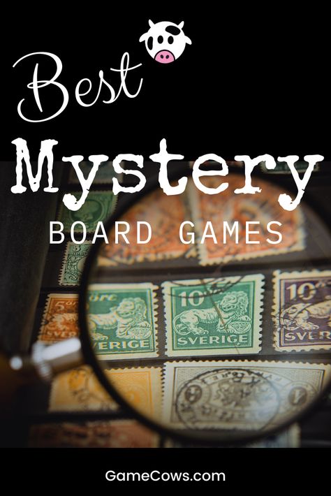 How To Create A Mystery Game, Mystery Guest Game, Halloween Mystery Game, Growing Wall, Sherlock Holmes Hat, Best Board Games For 10-adults, Mystery Board, Mystery Board Games, Homemade Board Games