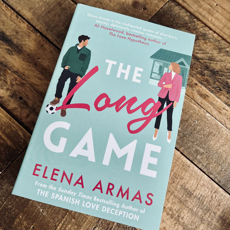 The Long Game, Elena Armas Kate Wilson, The Long Game, Reading Slump, Book Hangover, Sticker Design Inspiration, Romance Readers, Reading Romance, Romance Authors, Ya Books