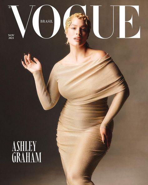 (1) Celebs Style Daily on X: "Ashley Graham for Vogue Brasil, November 2023 #AshleyGraham @ashleygraham https://t.co/Hzi7FCoujU" / X Plus Size Photography, Plus Size Posing, Vogue Brazil, Curve Model, Dolce Gabbana Dress, Vogue Covers, Studio Photoshoot, Ashley Graham, Plus Size Models