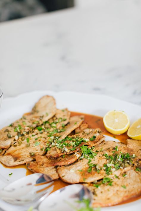 The Best Veal Scallopini Recipe Ever! - Happily Eva After Veal Scallopini Recipes Mushrooms, Stuffed Veal Chop Recipes, Keto Veal Cutlet Recipes, Veal Scallopini Recipes Simple, Breaded Veal Cutlets Recipes, Veal Scallopini Recipes, Veal Cutlet Recipes, Pork Scallopini, Red Sauce Recipe