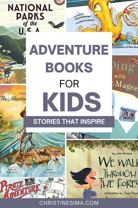 Looking for the ultimate reading adventure for your kids? Look no further! We've curated a captivating list of adventure books that are sure to spark your child's imagination and inspire a love of reading. From thrilling quests to enchanted journeys, these page-turners promise unforgettable experiences for young readers. Don't miss out on these fantastic adventures! Summer Reading 2024 Adventure Begins At Your Library Crafts, Adventure Ideas Things To Do, 2024 Summer Reading Program Adventure, Adventure Begins At Your Library 2024, Best Adventure Books, Wordless Book, Summer Book Club, Adventure Picture, Adventure Books