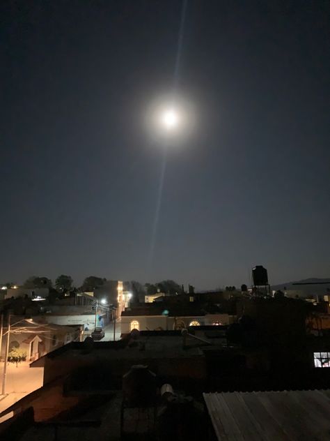 Roof Top Aesthetic Night, On The Roof At Night, Night Moon Aesthetic, Suburban Neighborhood Aesthetic Night, Roof Top Building At Night, Small Town At Night, Night Aesthetic Small Town, Drawing Backgrounds, Norwegian Wood