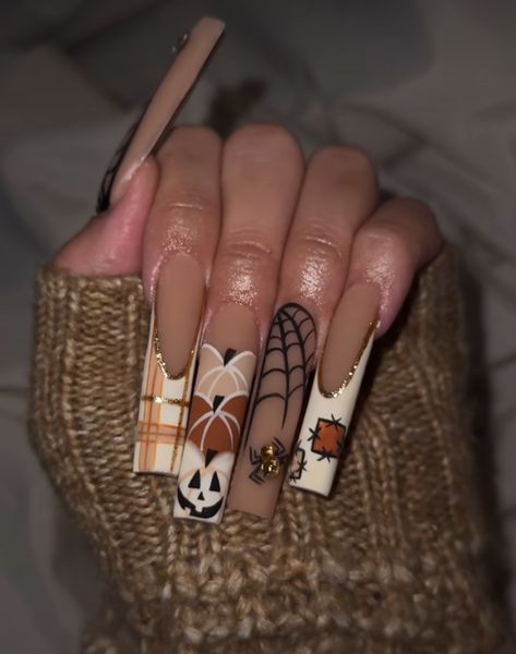 Spooky Nails Halloween, Nails Acrylic Halloween, Halloween Nails Spooky, Acrylic Nails Pink, Pink Halloween Nails, Ongles Bling Bling, Nails Spooky, Nails Bling, Spooky Nails