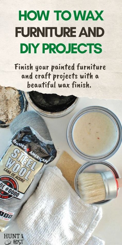 Wax For Painted Furniture, Minwax Paste Finishing Wax Tutorials, Chalk Paint Wax How To Apply, Furniture Wax How To Use, Waxing Chalk Painted Furniture, Wax Finish On Wood, Diy Furniture Wax, Waxing Painted Furniture, Waxing Furniture