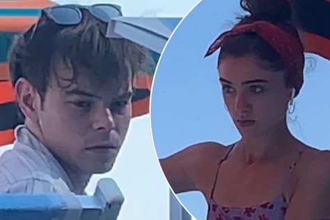 'Stranger Things' Natalia Dyer, Charlie Heaton on Italy vacation Charlie And Natalia, Stranger Things Natalia Dyer, Natalia Dyer And Charlie Heaton, Natty Ice, Vacation In Italy, Charlie Heaton, Romantic Italian, Rare Quote, Natalia Dyer