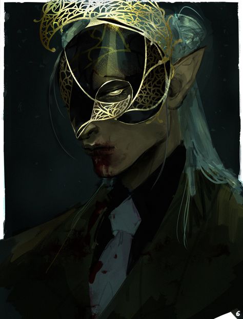 H U, Modern Fantasy, Masquerade Mask, Fairy Dust, Boy Art, Dnd Characters, Dark Fantasy Art, Fantasy Character Design, Character Design Inspiration