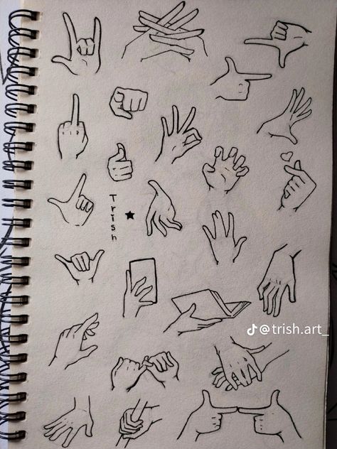 Character Sheet Writing, Drawing Body Proportions, Easy Hand Drawings, Body Part Drawing, Hand Doodles, Cute Easy Doodles, Body Drawing Tutorial, Hand Drawing Reference, Meaningful Drawings