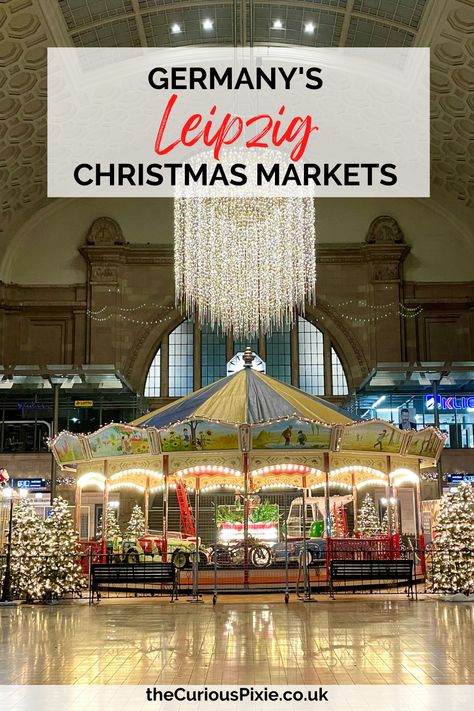 If you want to make the most of your visit to Leipzig's Christmas Markets, this guide covers everything you need to know #Travel #Germany #Leipzig #ChristmasMarkets Leipzig Christmas Market, German Christmas Market Food, Germany Leipzig, Arthouse Cinema, Medieval Market, German Christmas Markets, Leipzig Germany, Travel Germany, Christmas Concert